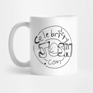 Celebrity Josh logo (black ink) Mug